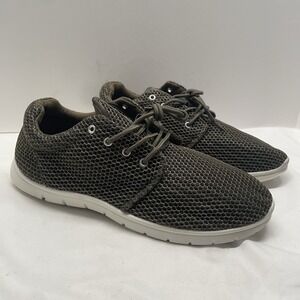 Alpine Swiss Men's Size 10 Mesh Sneakers Green Casual Athletic Shoes